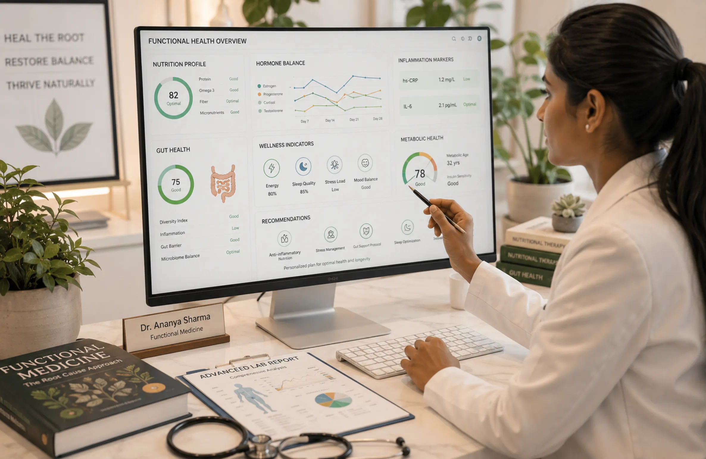 Personalized chronic disease management and lifestyle optimization